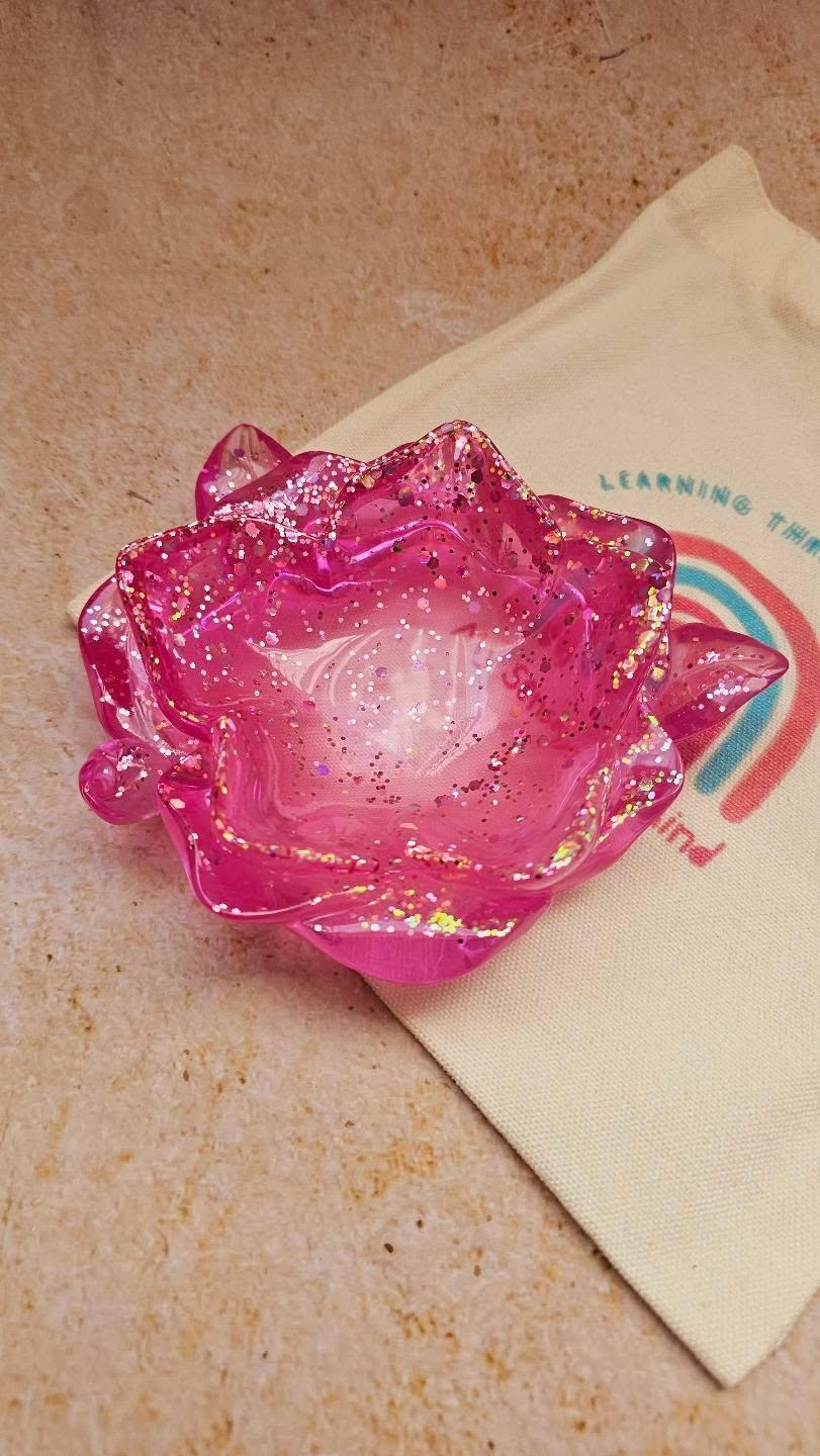 My Sensory Mind - Resin Lotus Flower Sensory Potion Play Bowl