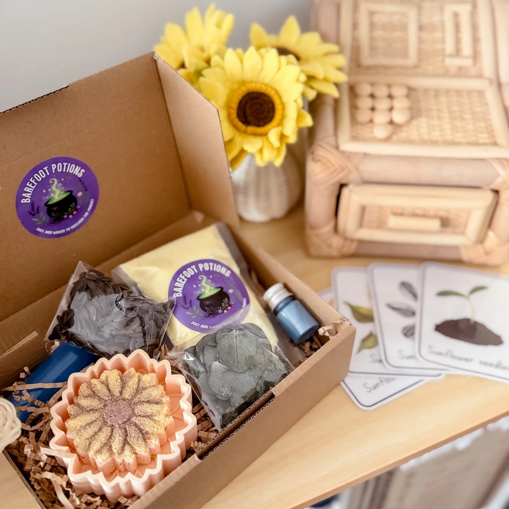 Barefoot Potions - Sunflower Potion Kit