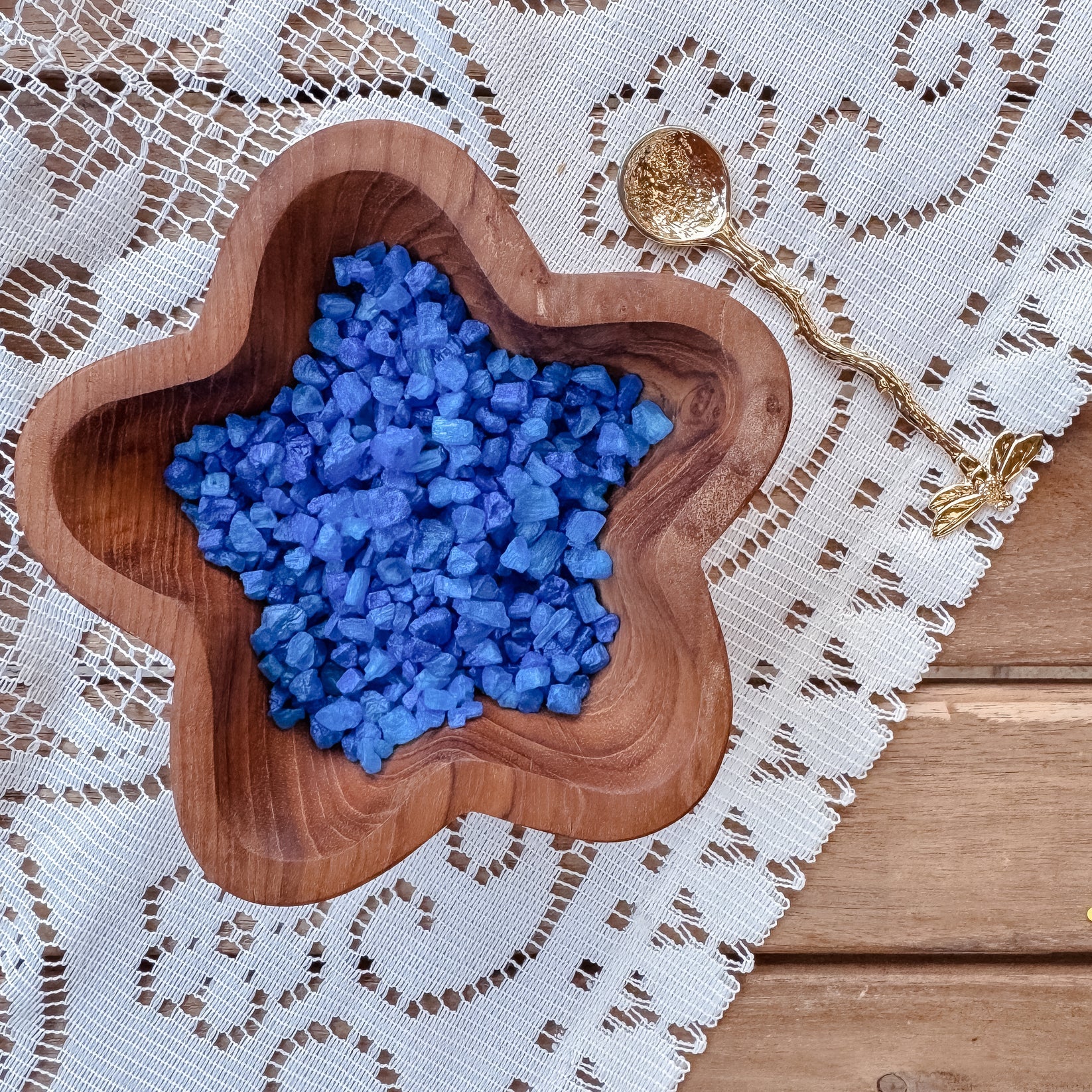 Barefoot Potions - Shimmer Rocks - Sapphire