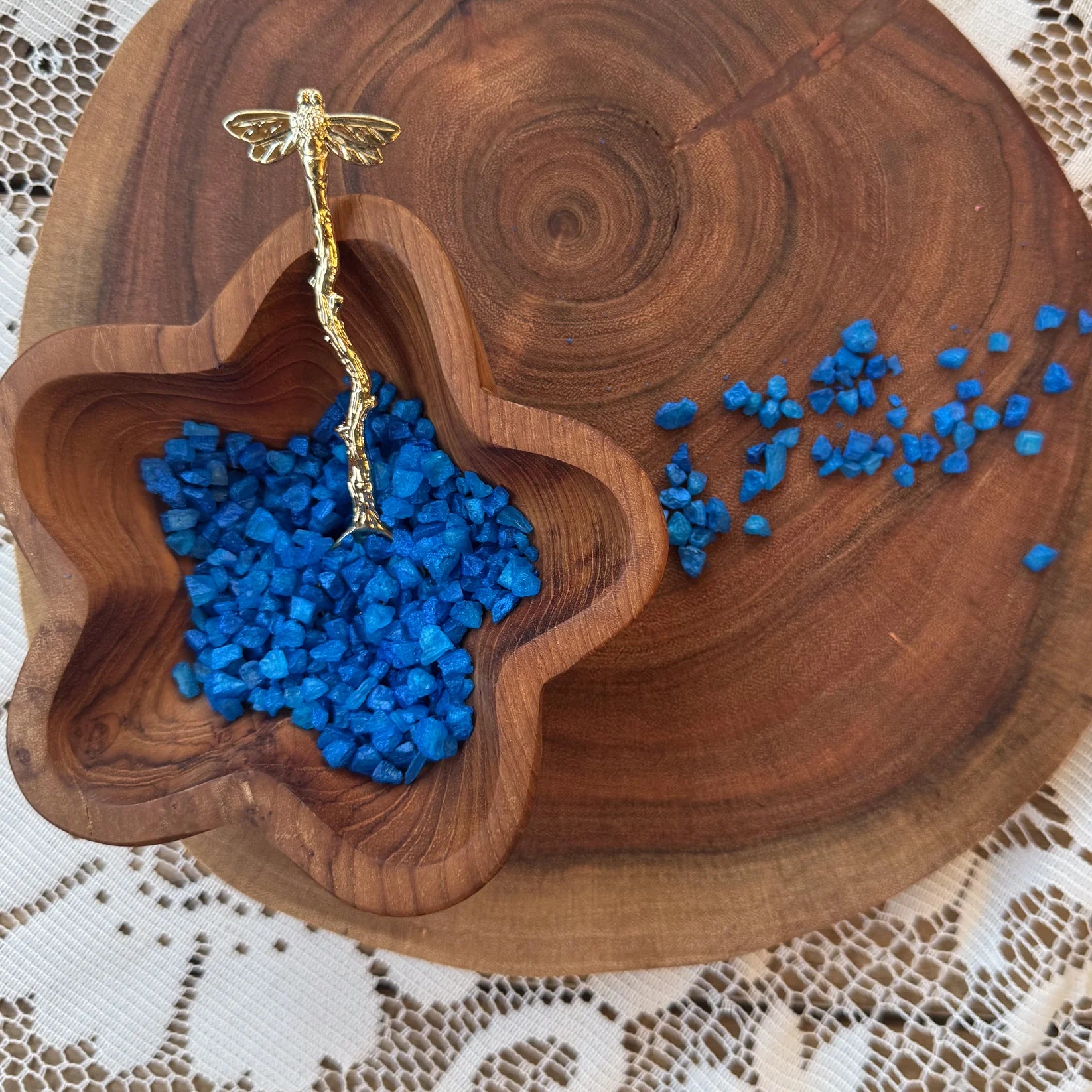 Barefoot Potions - Shimmer Rocks - Sapphire