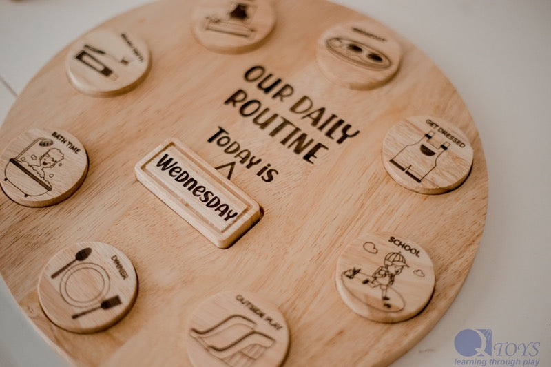 Qtoys - Daily Routine Circle