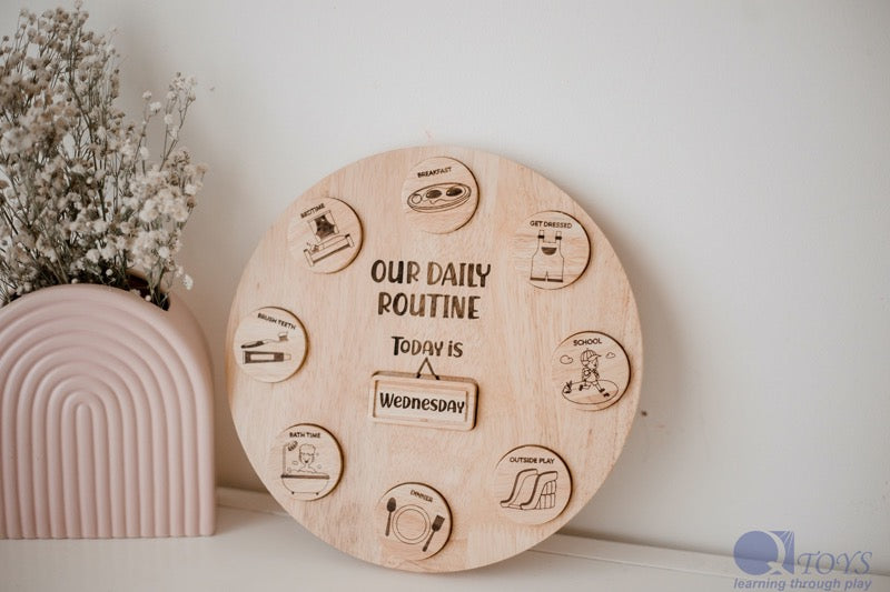 Qtoys - Daily Routine Circle