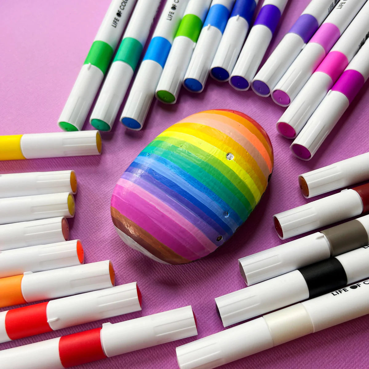 Life of Colour - Acrylic Markers - Set of 24