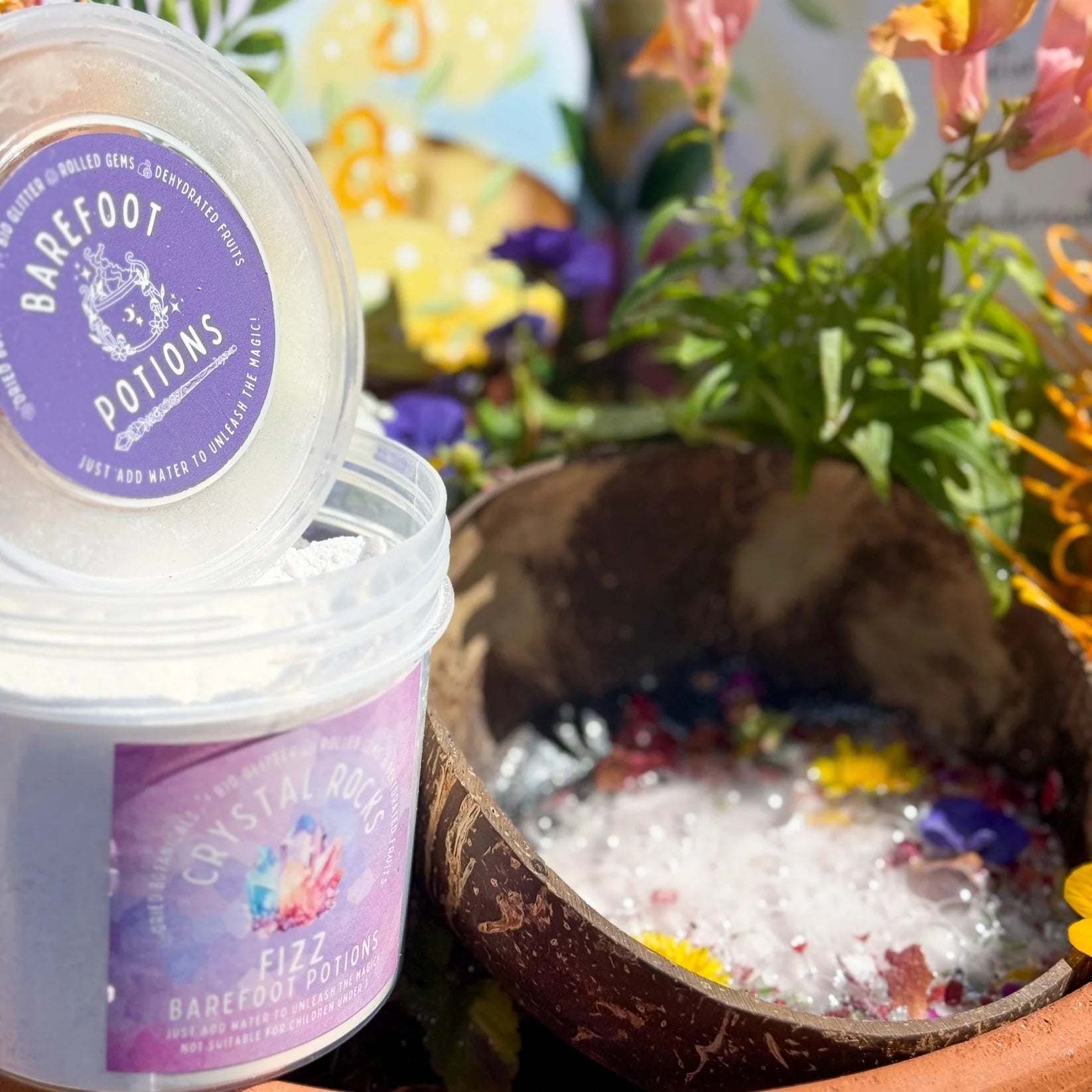 Barefoot Potions - Crystal Rocks Fizz - 110ml