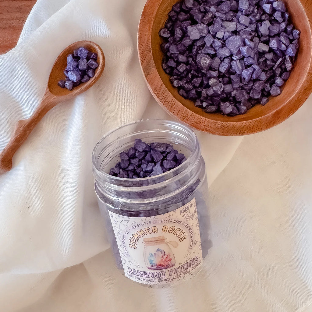 Barefoot Potions - Shimmer Rocks - Amethyst