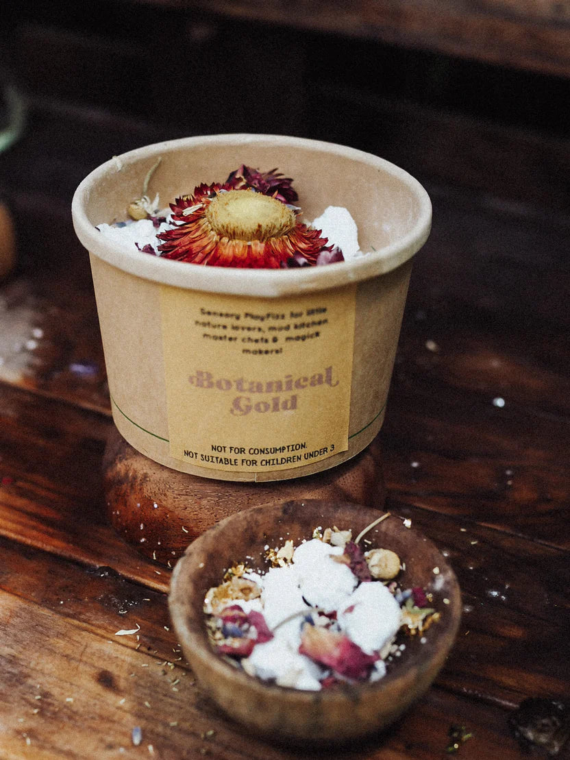 Wild Mountain Child - Botanical Gold PlayFizz Crumble Cup