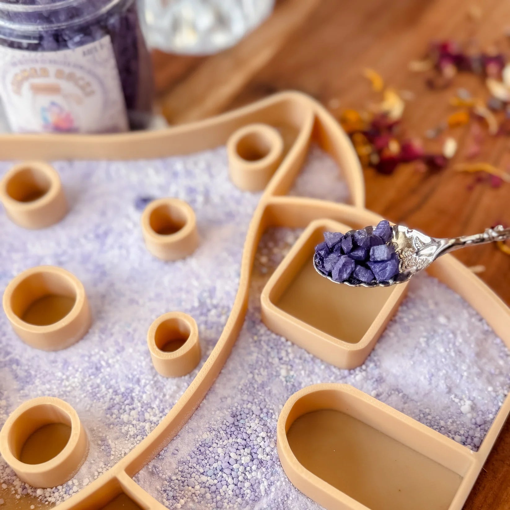 Barefoot Potions - Shimmer Rocks - Amethyst