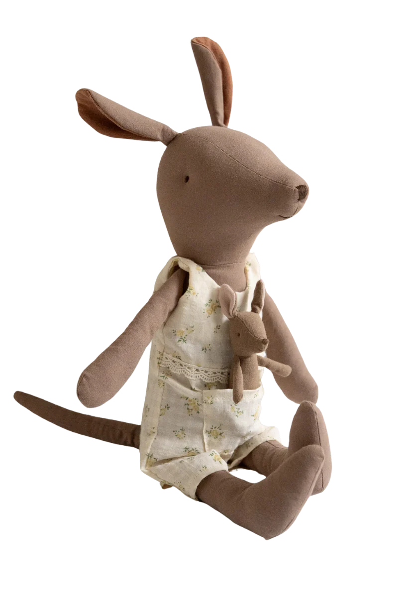Rugaroo - My First Mate, Jill | Large Kangaroo Doll (Cotton Australian Plush Toy)