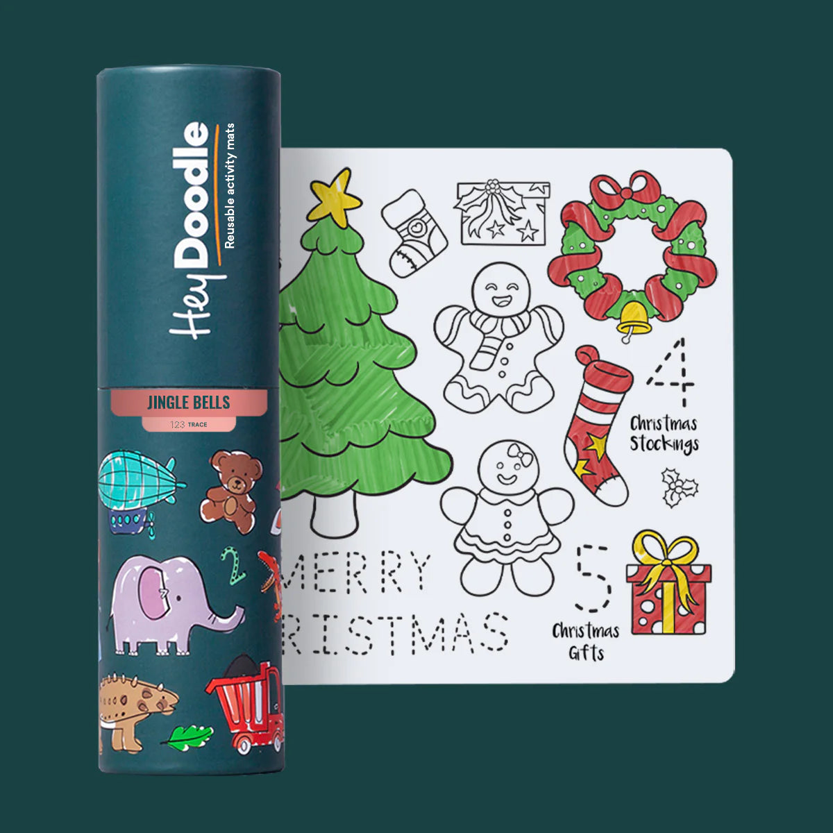 HeyDoodle - MiniMats - Jingle Bells