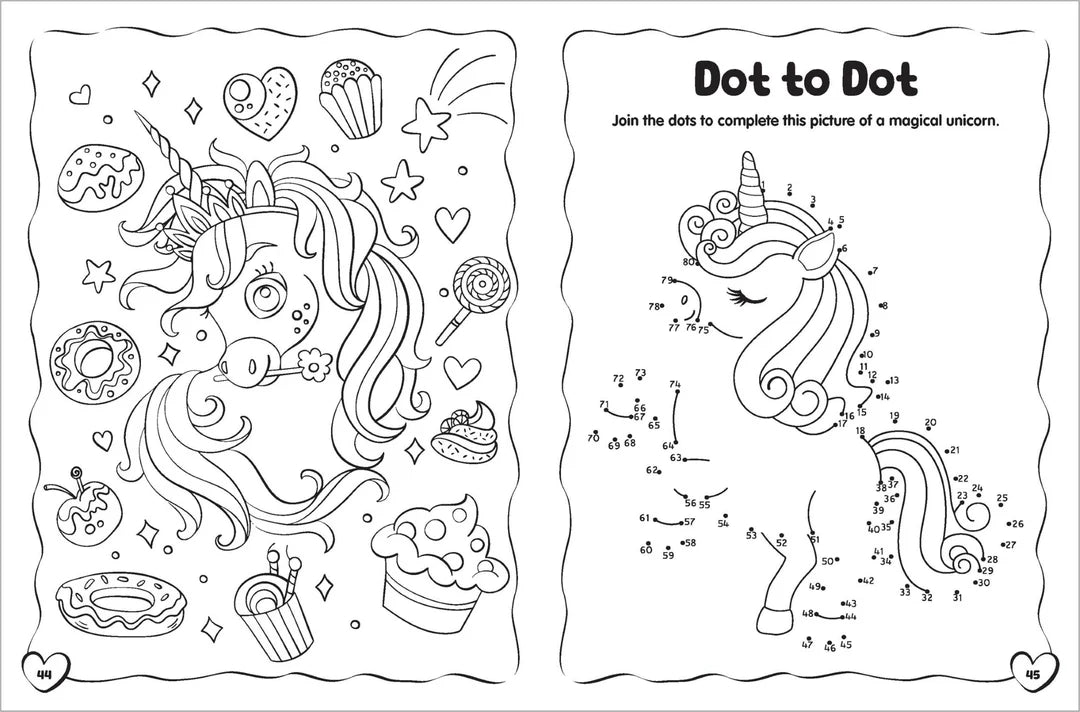 Book | Unicorn - Mega Colouring Book