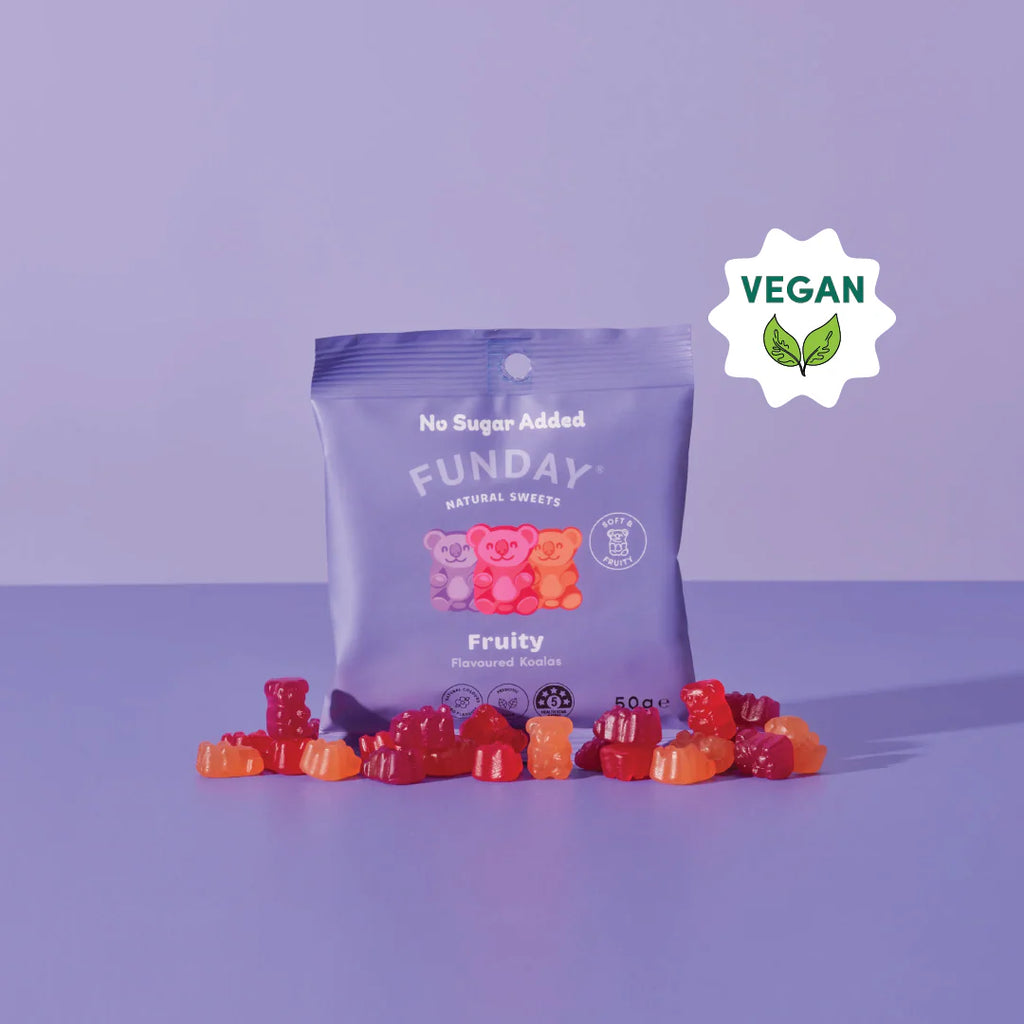 FUNDAY Sweets - Fruity Flavoured Gummy Koalas 50g