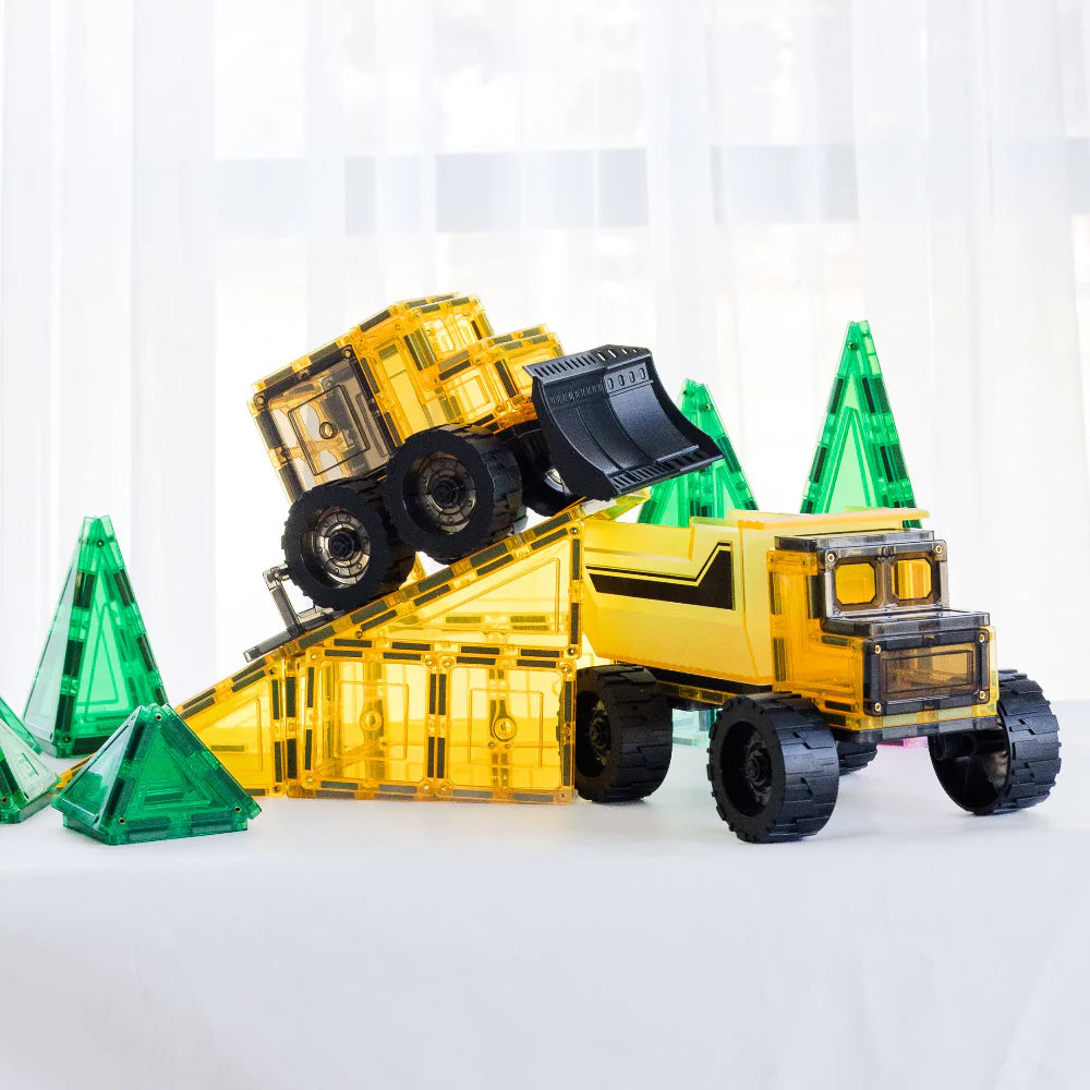 Learn & Grow Magnetic Tiles - Mega Mover Pack