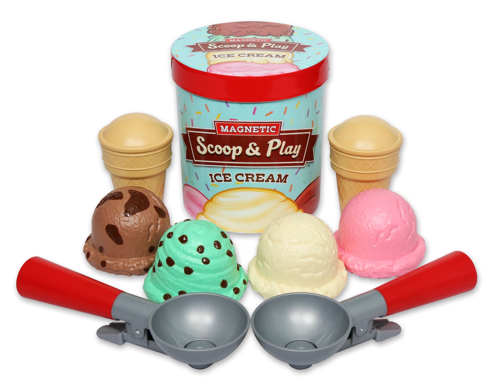 Popular Playthings - Magnetic Scoop & Play Ice Cream