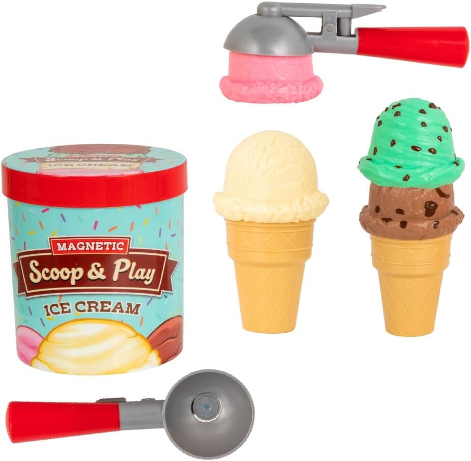 Popular Playthings Magnetic Scoop Play Ice Cream – Bambi Bunny Co