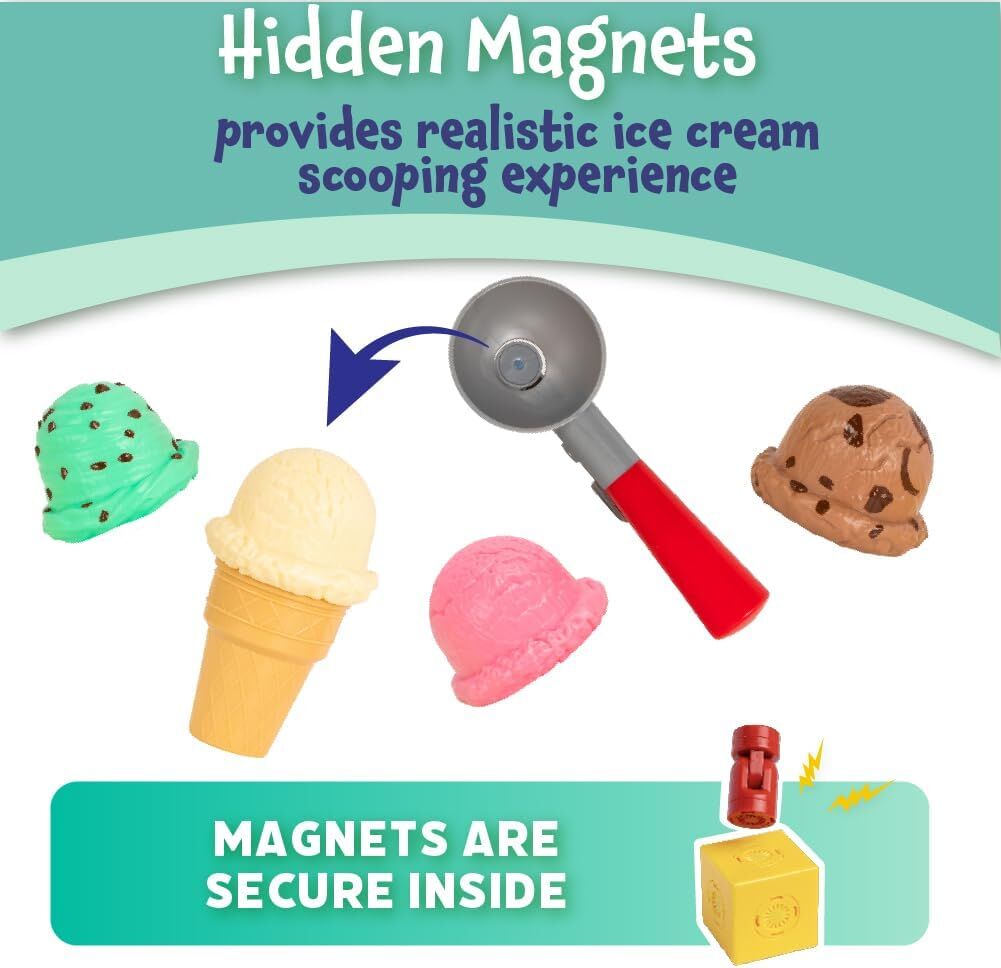 Popular Playthings - Magnetic Scoop & Play Ice Cream