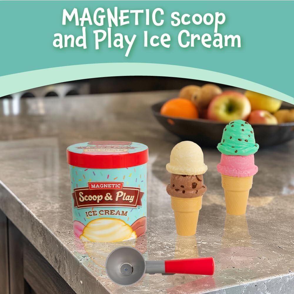 Popular Playthings - Magnetic Scoop & Play Ice Cream