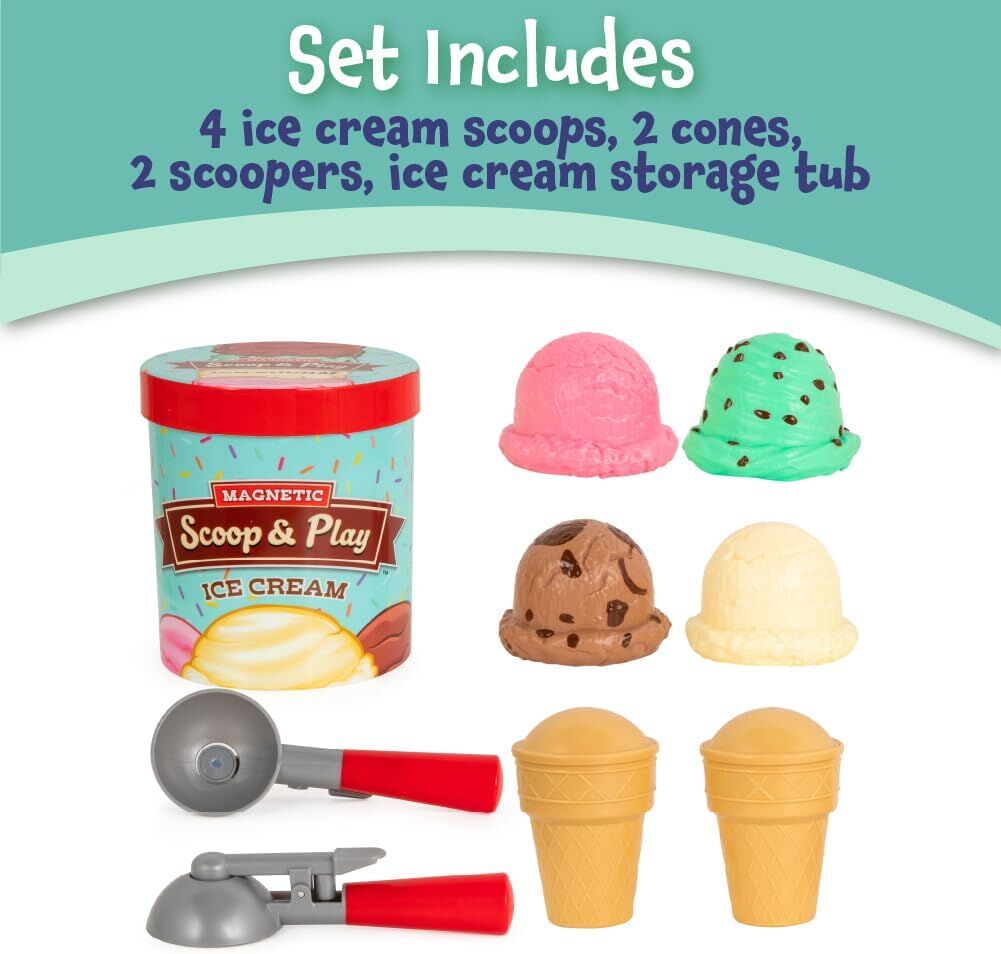 Popular Playthings - Magnetic Scoop & Play Ice Cream