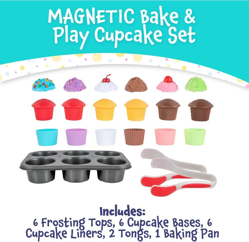 Popular Playthings - Magnetic Bake & Play Cupcakes