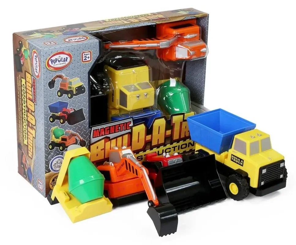 Popular Playthings - Magnetic: Build a Truck Construction