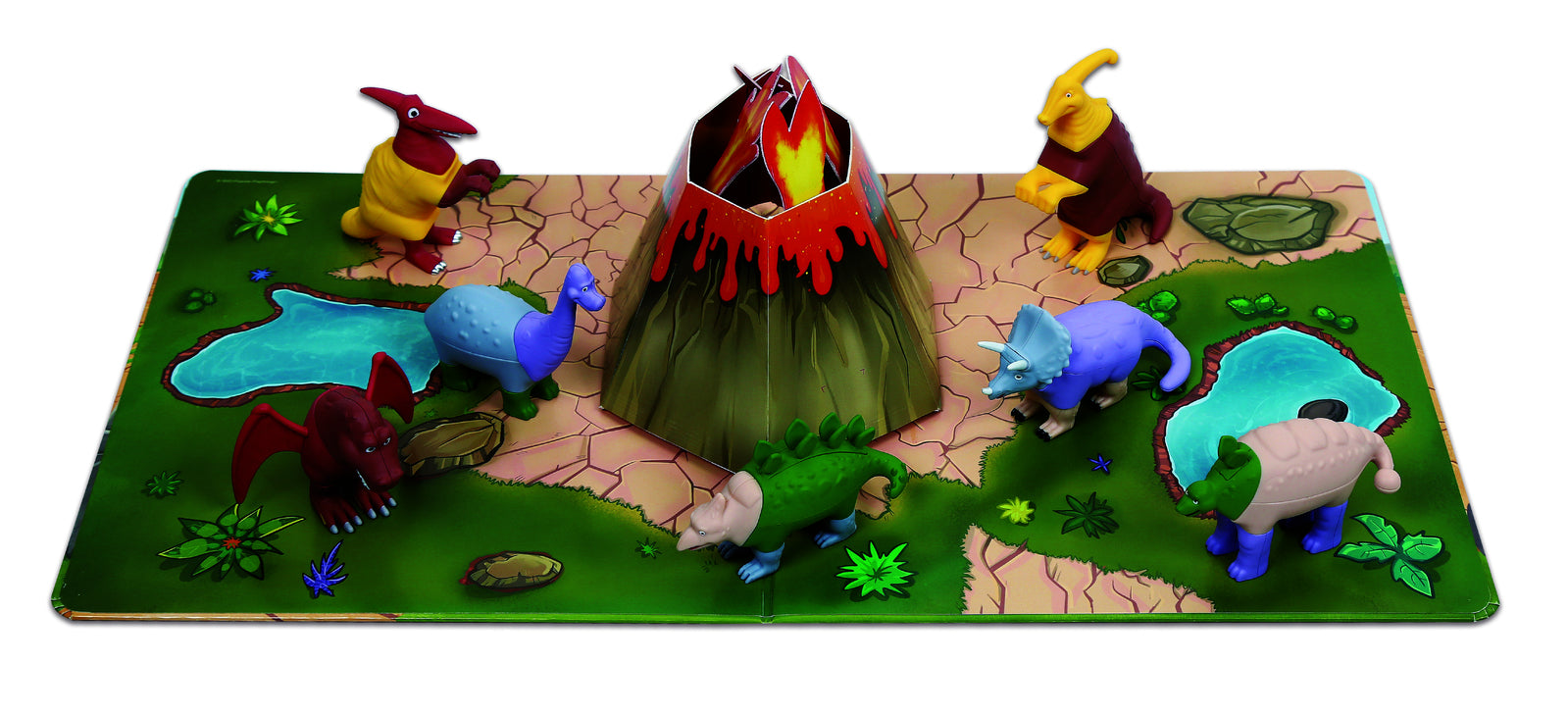 Popular Playthings - MINI Magnetic Mix or Match Dinosaurs | Deluxe