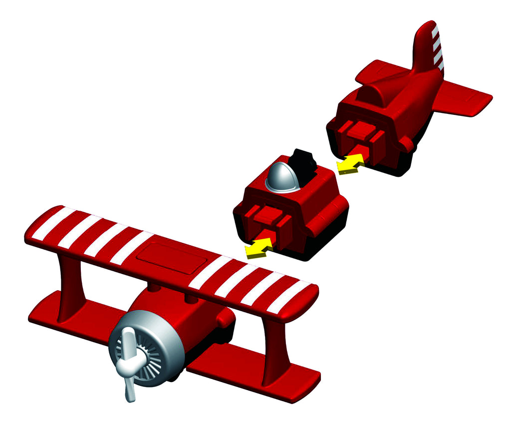 Popular Playthings - Micro Click | Mix or Match Aircraft