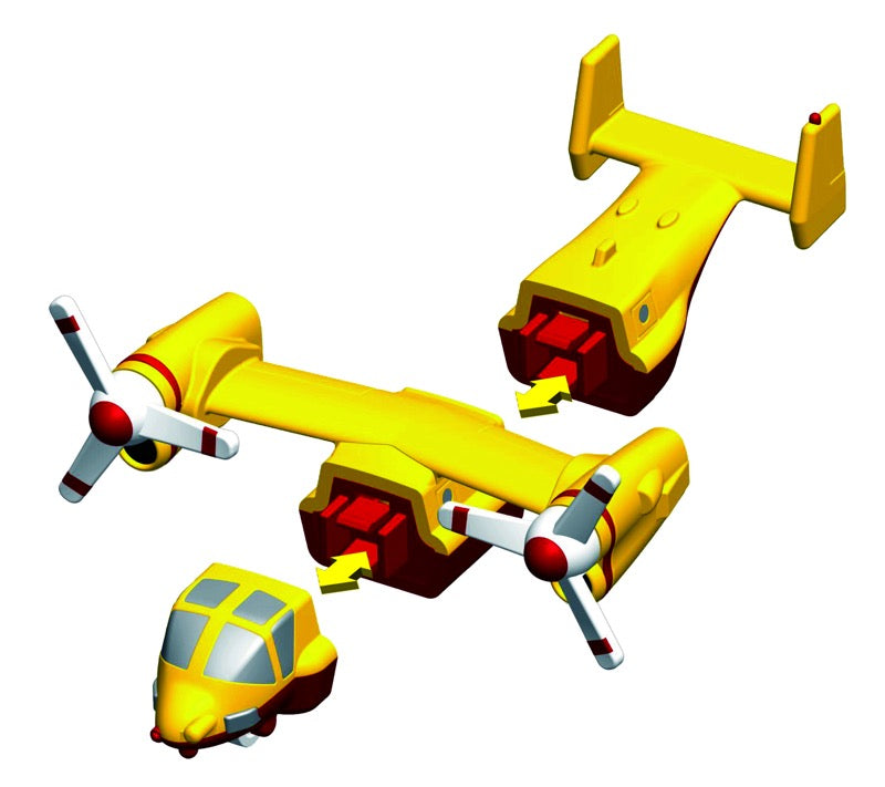 Popular Playthings - Micro Click | Mix or Match Aircraft