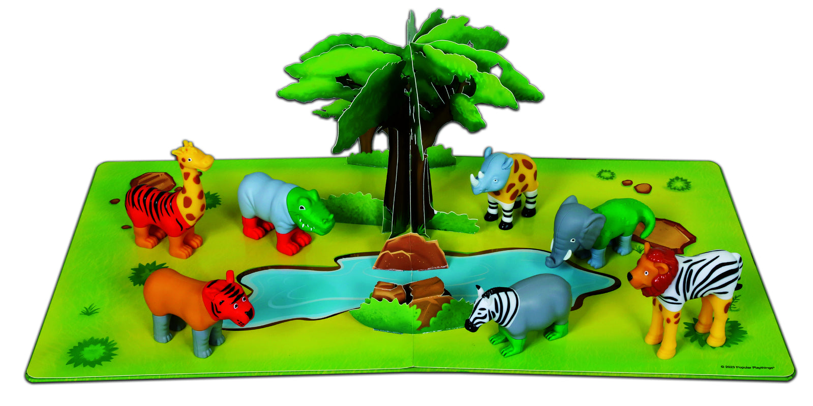 Popular Playthings - Mini Magnetic | Mix or Match Jungle Animals