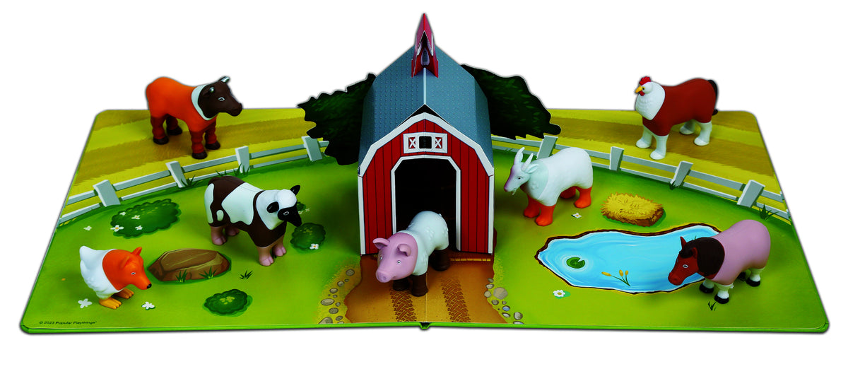 Popular Playthings - Mini Magnetic | Mix or Match Farm Animals