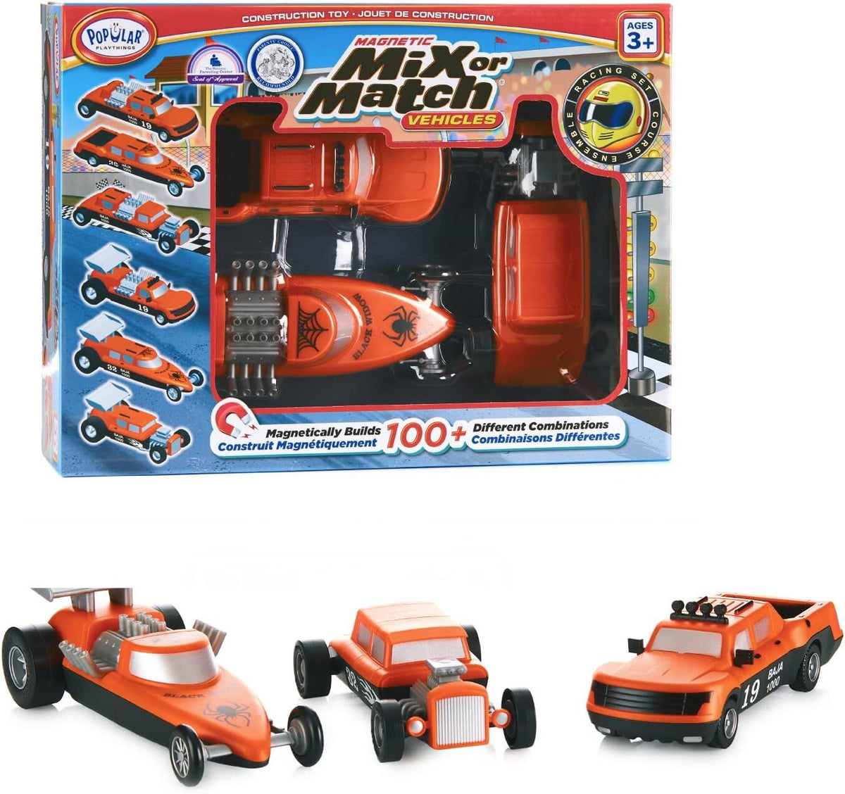 Popular Playthings - Mix or Match Vehicles | Race Cars