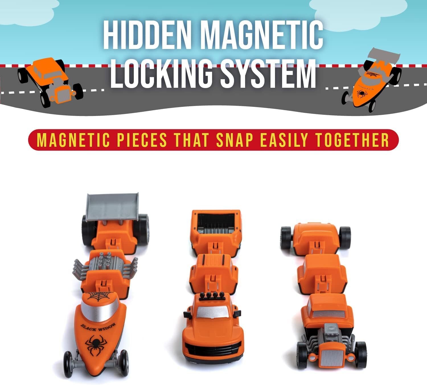 Popular Playthings - Mix or Match Vehicles | Race Cars