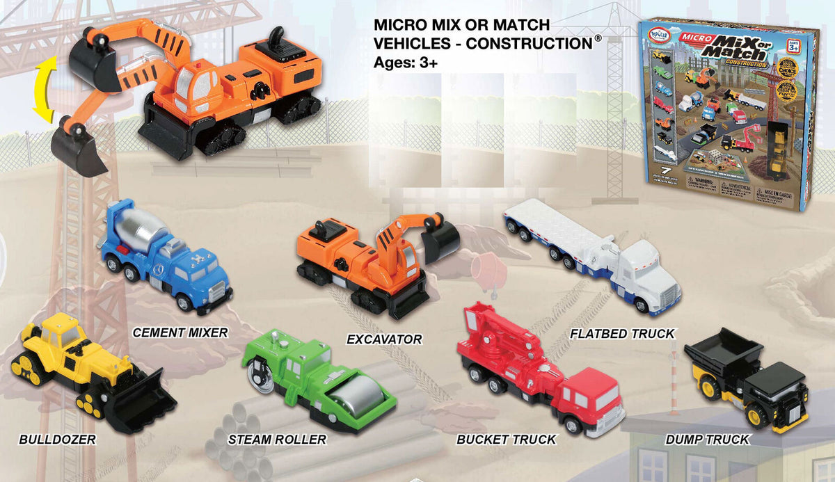 Popular Playthings - MICRO Click | Mix or Match Construction