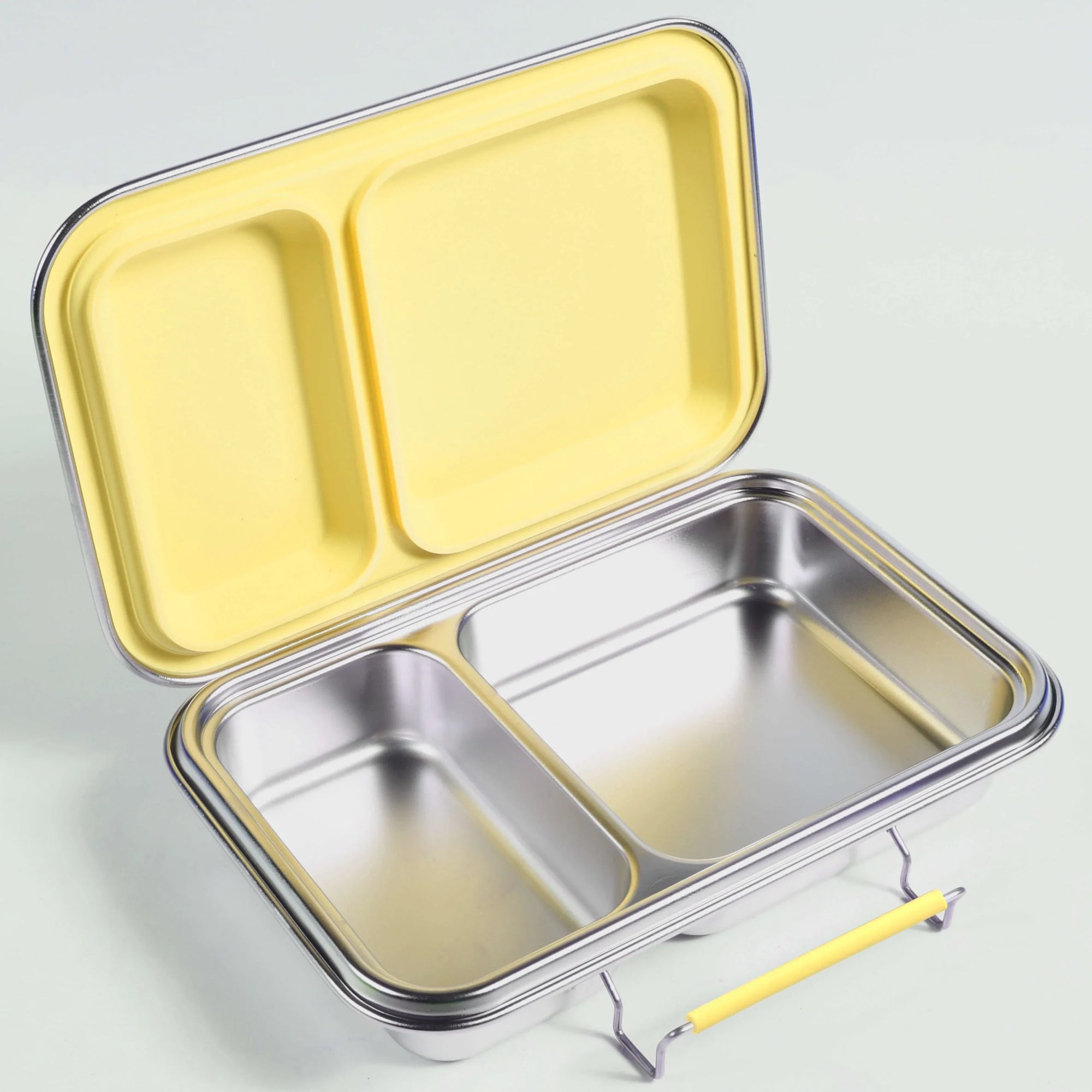 Ecococoon Bento Box 2 Stainless Steel - Leak Proof - Limoncello
