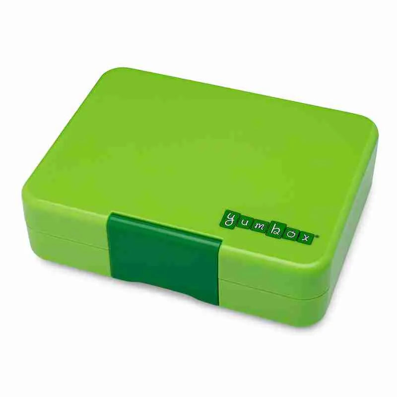 Yumbox Snack Box 3 Compartment - Lime Green