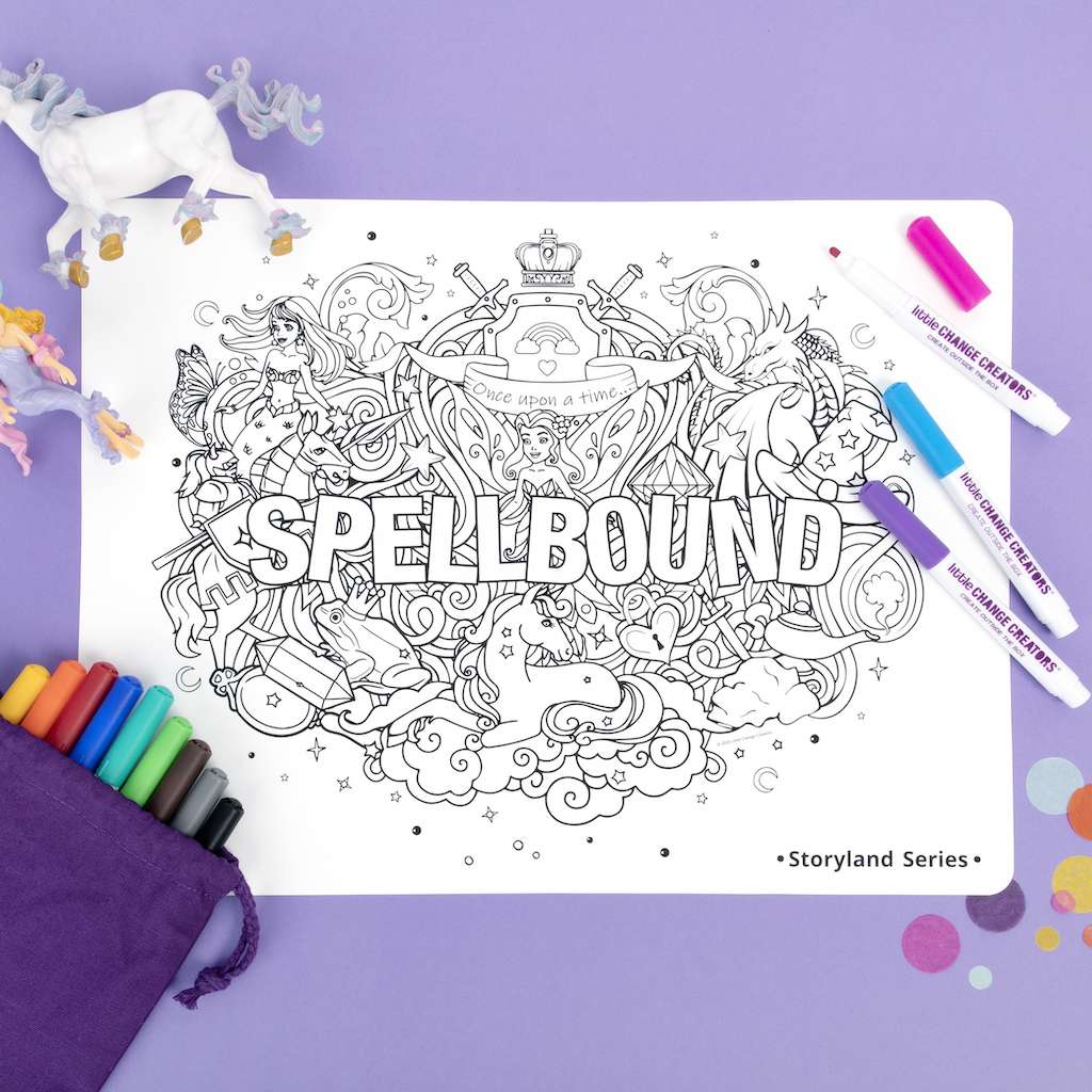 little Change Creators - SPELLBOUND Re-FUN-able™ Colouring Set