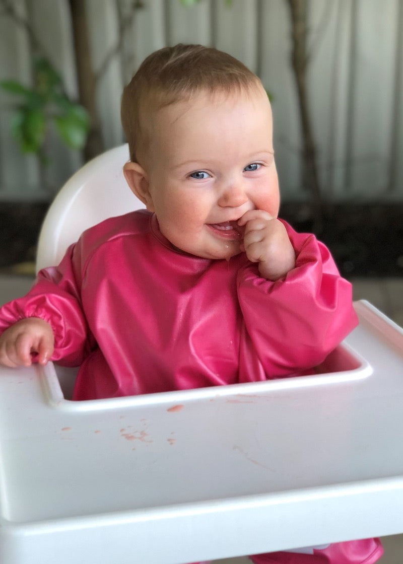 Little Chomps - Messy Mealtime (Toddler) Smock: 8mths to 2+yrs