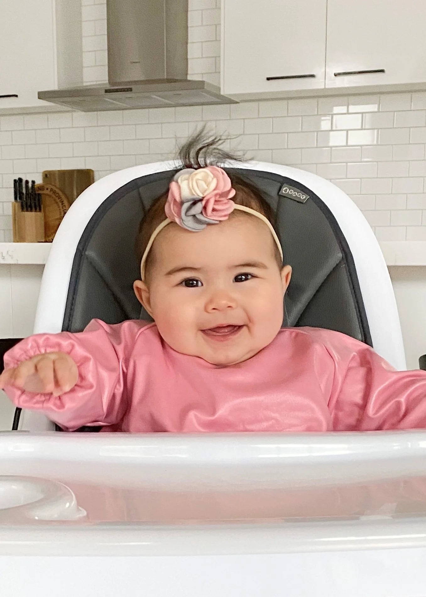 Little Chomps - Messy Mealtime (Starter) Smock: 0-8+mths