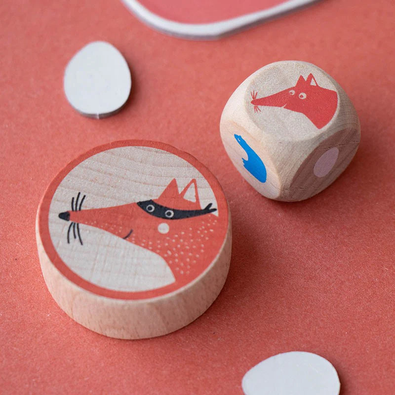 Londji Cooperative Pocket Game- Cluck, Cluck, The Fox!