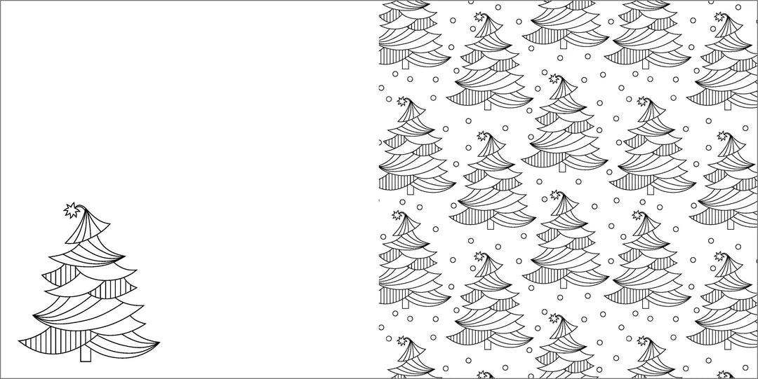 Book | Christmas Colouring Book - Holly Jolly