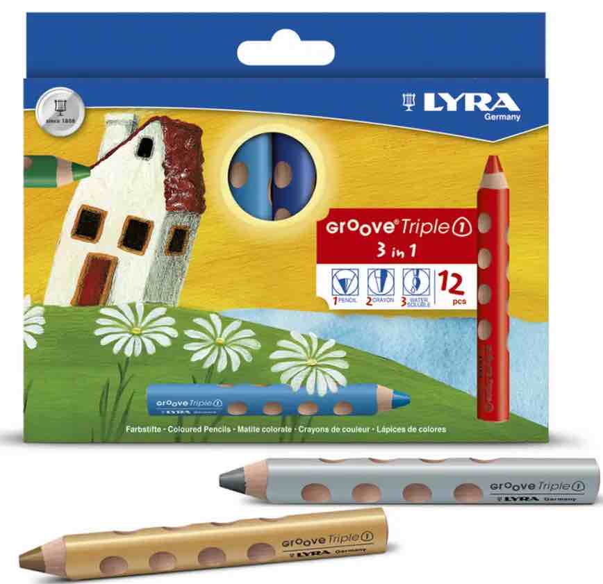 Lyra Pencils Groove Triple One 12