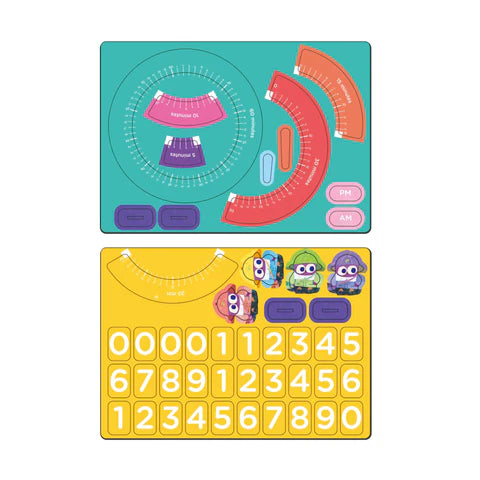 MierEdu - Magnetic Learning Game - Telling Time