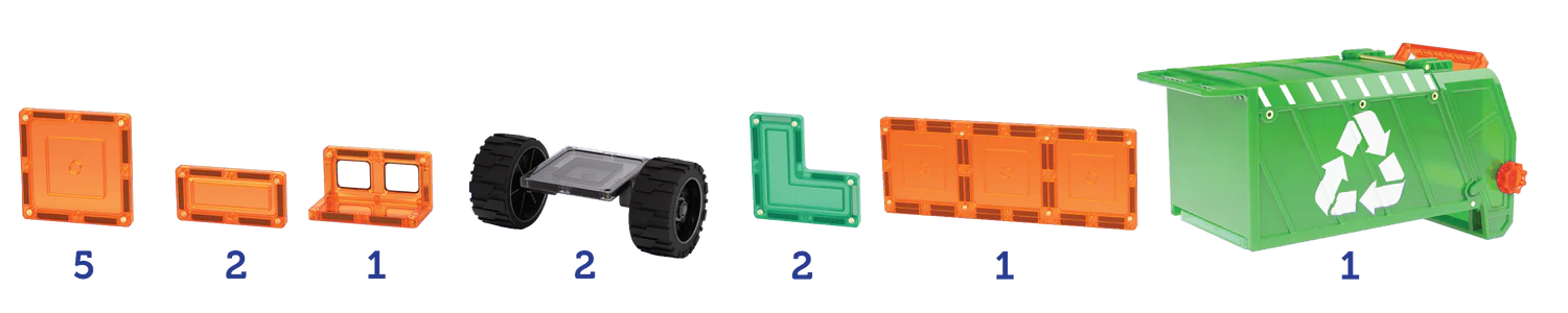 Tile Tek - 14 Piece Mega Recycling Truck