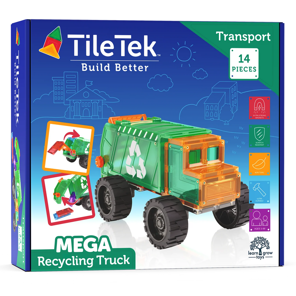 Tile Tek - 14 Piece Mega Recycling Truck