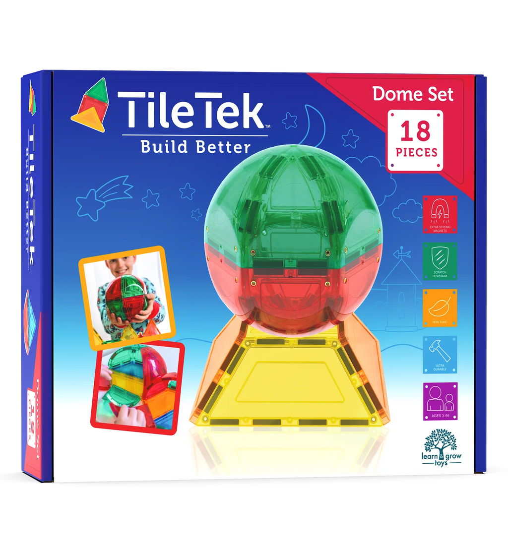 Tile Tek - 18 Piece Dome Tiles