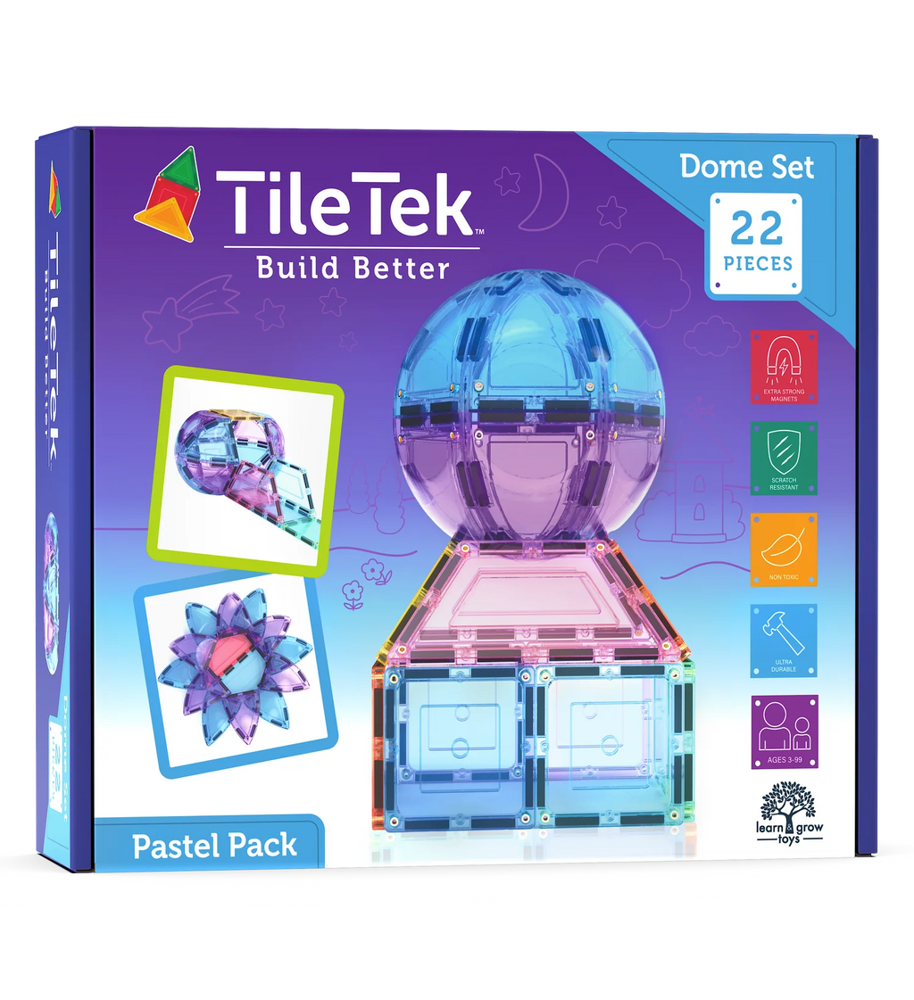 Tile Tek - 22 Piece Pastel Dome Set