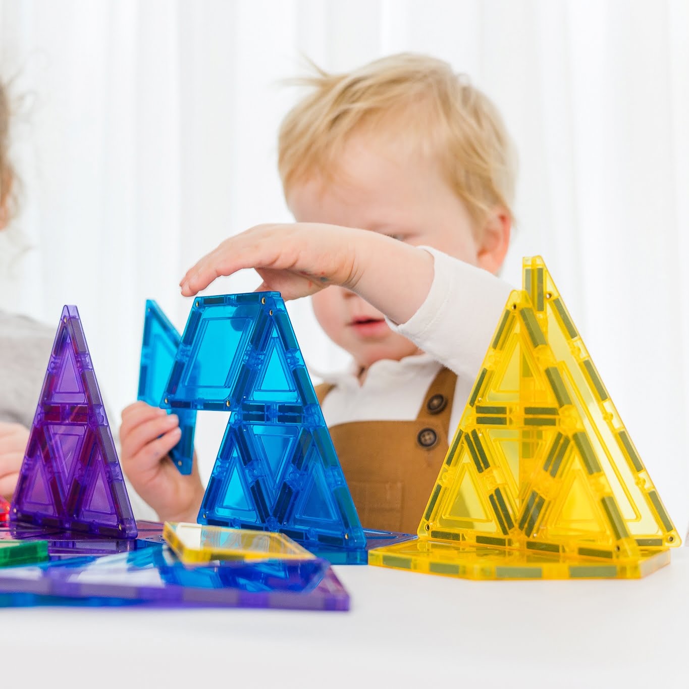 Learn & Grow Magnetic Tiles – Geometric Pack (36 Piece)