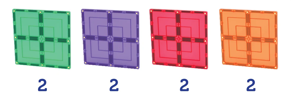 Tile Tek - 8 Piece Large Square Tiles