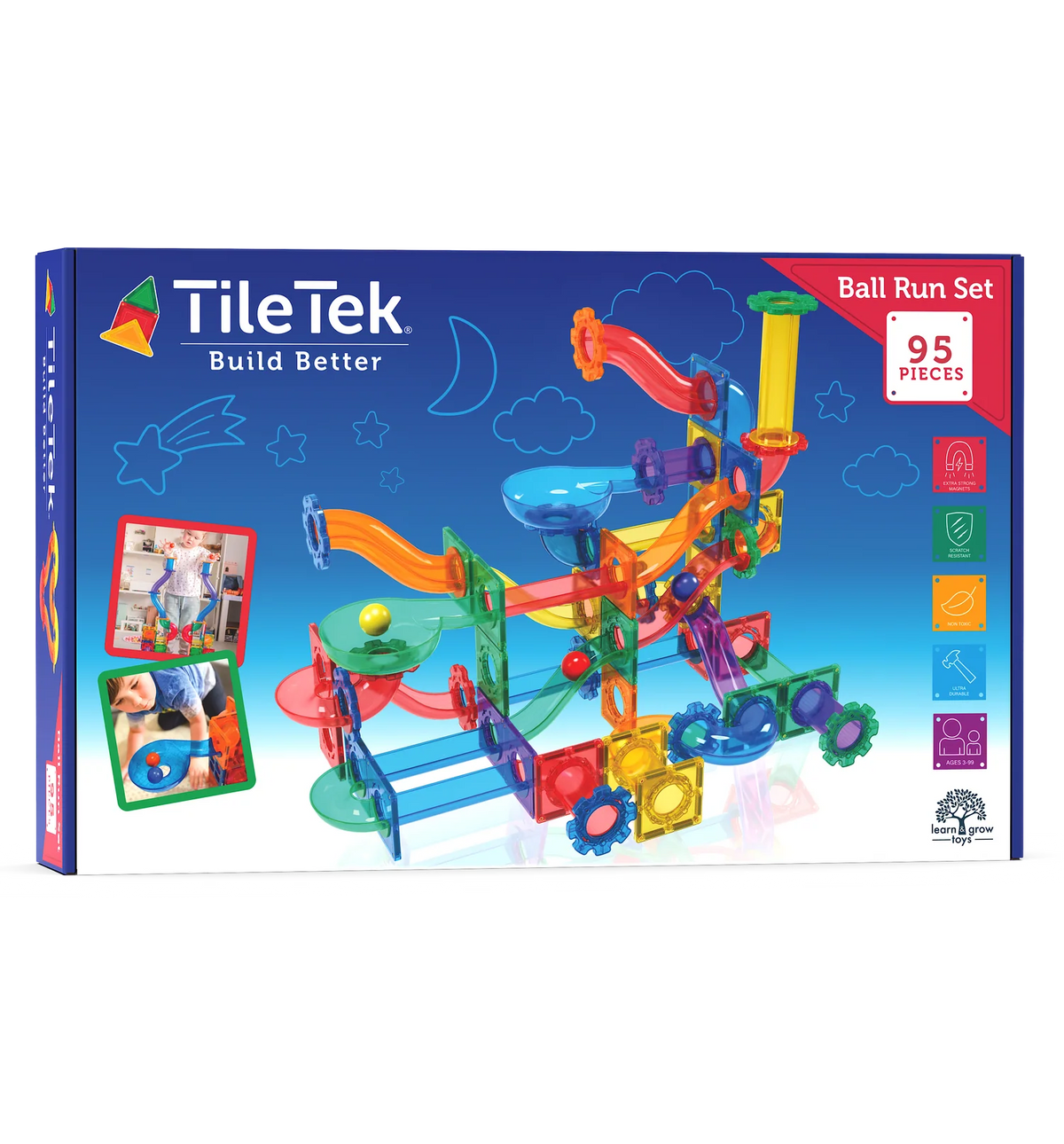 TileTek - 95 Piece Ball Run
