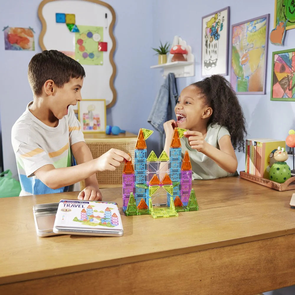 Magna Tiles - microMAGS Travel Set Deluxe - 55 Piece