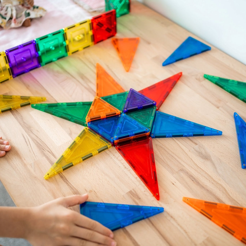Learn & Grow Magnetic Tiles – Base Pack (64 Piece)