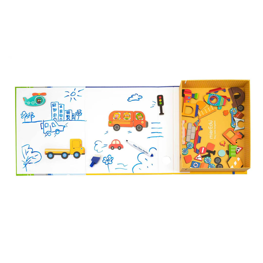MierEdu - Magnetic Art Cases - Vehicles